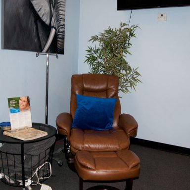 Photo of Patient IV Therapy Chair